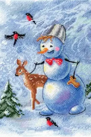 kit ricamo a punto croce - In buona compagnia - MP Studia Reso Gratuito