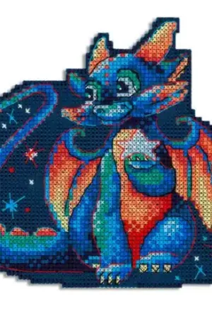 Kit di ornamenti da ricamare - crepuscolo - MP Studia Nuovo Arrivo