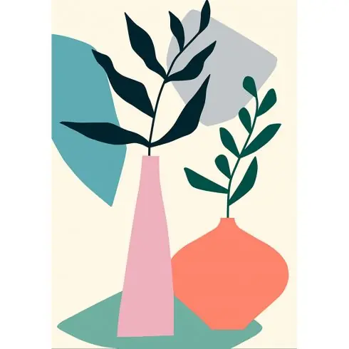 Promozione Esclusiva Canovaccio antico - Vaso astratto - DMC