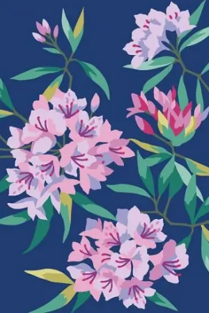 Spedito Oggi Canovaccio antico - Rododendri - DMC