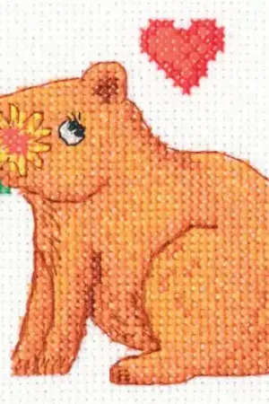 kit ricamo a punto croce - Goccia d'amore - RTO Reso Gratuito