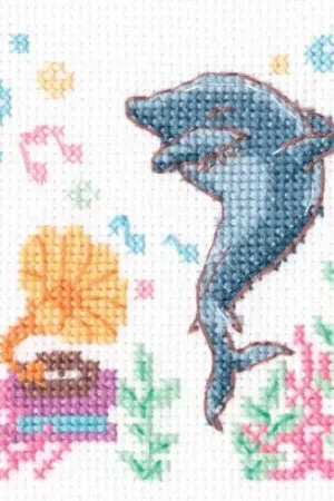 kit ricamo a punto croce - Squalo - RTO Quantità Limitata