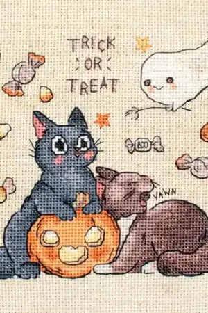 Scelto Dai Clienti kit ricamo a punto croce - un dolce o un incantesimo - Letistitch