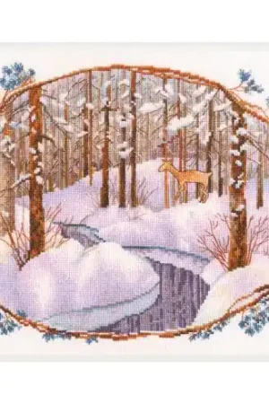 Soddisfatti O Rimborsati kit ricamo a punto croce - Cervo - RTO