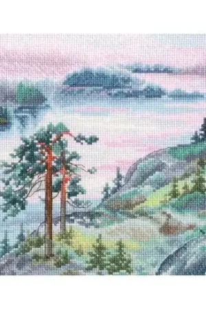 kit ricamo a punto croce - Ora dell'alba - RTO Bestseller