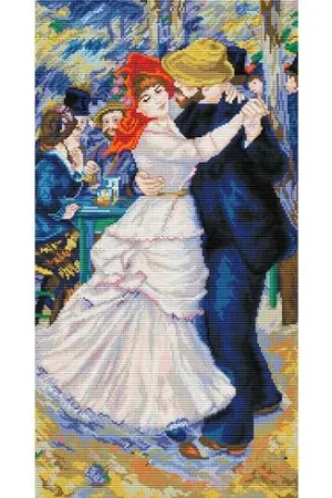 Reso Gratuito kit ricamo a punto croce - Ballo a Bougival - Nova Sloboda