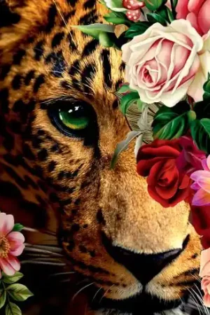 Kit ricamo diamante su telaio - Giaguaro - Art City Acquista Ora