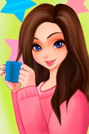 Kit ricamo diamante su telaio - Ragazza con una tazza di tè - Art City Prezzo Di Fabbrica