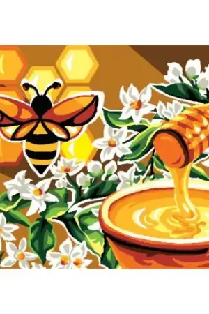 Nuovo Arrivo Canovaccio antico - Il miele - Luc Créations