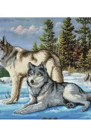 Compra Oggi Stesso kit ricamo a punto croce - Guardiani della foresta - Nova Sloboda