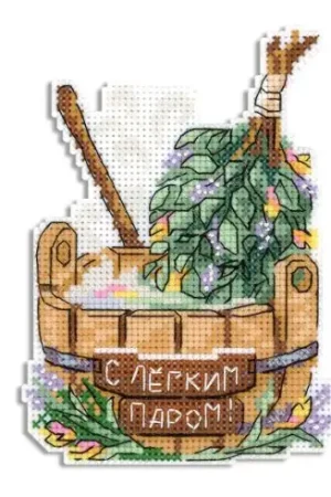 Kit di ornamenti da ricamare - Vapore profumato - MP Studia Professionale