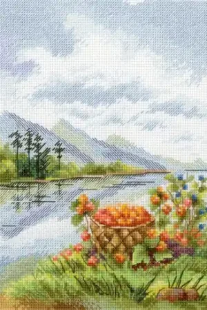 Compra Adesso kit ricamo a punto croce - Regali dal Nord - MP Studia