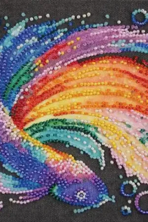 Saldi Kit di ricamo con perline - Colorato - Abris Art