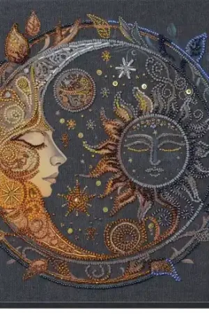 Kit di ricamo con perline - Prigioniero della notte - Abris Art Prezzo Ridotto