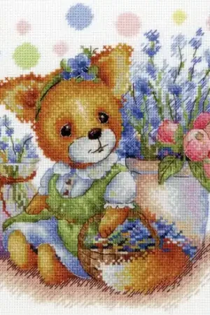 kit ricamo a punto croce - Sogni di lavanda - MP Studia Prezzo Scontato