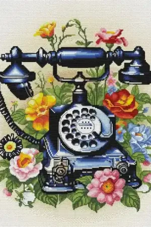 kit ricamo a punto croce - Sono in contatto con - Nova Sloboda Non Perdere