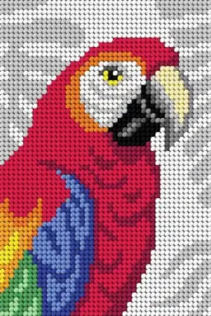 Ultimissimo Modello Kit di tela per bambini - Parrot - Kit per principianti - Orchidéa