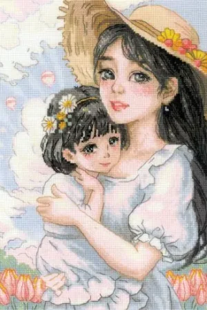 kit ricamo a punto croce - Amore tenero - Riolis Acquista Ora