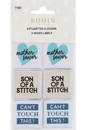 Subito Disponibile Decoro - Etichette da cucire - Modello 3 - Bohin