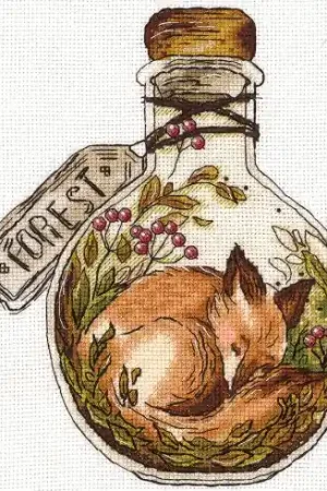 Occasione Imperdibile kit ricamo a punto croce - Sogni della foresta - Andriana