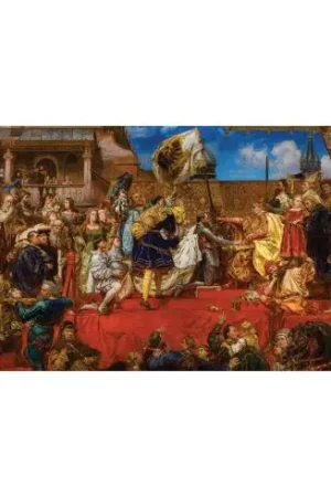 Reso Gratuito puzzle - Tributo prussiano - 4000 pezzi - Castorland