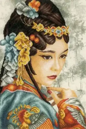 Occasione kit ricamo a punto croce - Phoenix - Lanarte