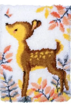 Spedito Oggi Kit tappeto a punto smirne - Cervo - Vervaco