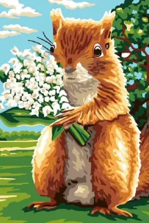 Canovaccio antico - Giglio della valle - Luc Créations Reso Gratuito