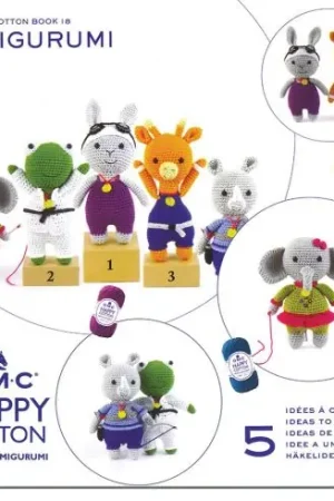 Libro - 5 idee per l'uncinetto - Happy Cotton Book 18 - DMC Vendita Finale