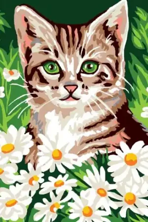 Kit di tela per bambini - Margherite - Luc Créations Prezzo Basso