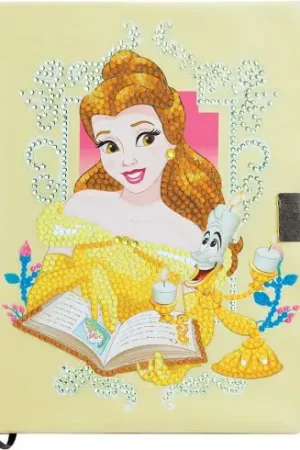 Taccuino da ricamo a diamante - Diario segreto - Belle - Crystal Art D.I.Y Promo Stagionale