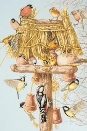 Vendita Finale kit ricamo a punto croce - Riunione di quartiere - Lanarte