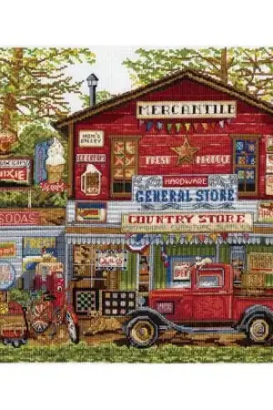 kit ricamo a punto croce - Aperto - Design works Prezzo Ridotto