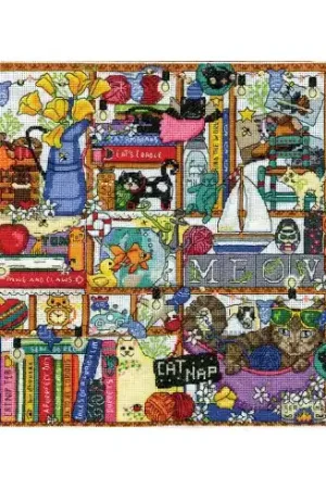 Bestseller kit ricamo a punto croce - Gambe e artigli - Design works