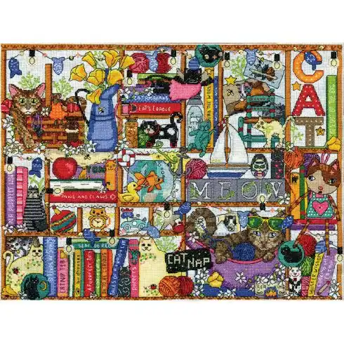 Bestseller kit ricamo a punto croce - Gambe e artigli - Design works