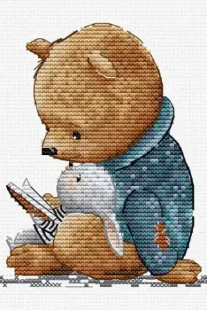 kit ricamo a punto croce - Il racconto della sera - Hobby Jobby Acquista Ora