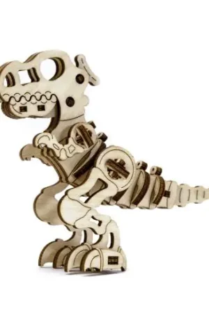 Soddisfatti O Rimborsati Puzzle in legno 3D - t-rex - Wooden City