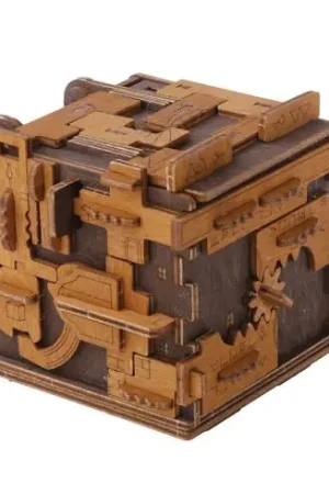 Ultime Pezzi Puzzle in legno 3D - Escape Room - Puzzle Box - Wooden City