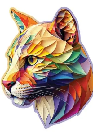 Offerta Del Giorno puzzle in legno - Cougar di lusso - 150 pezzi - Wooden City