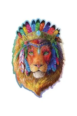 Saldi puzzle in legno - Leone mistico - 250 pezzi - Wooden City