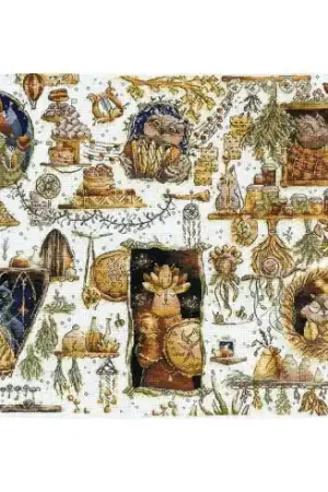 A Buon Prezzo kit ricamo a punto croce - Animali magici - Andriana