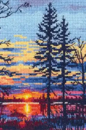 Ultimissimo Modello kit ricamo a punto croce - Tramonto - RTO