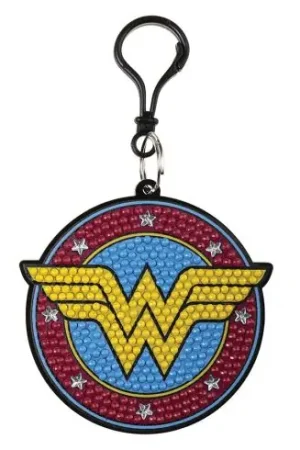 Portachiavi ricamo diamante - wonder woman - Crystal Art D.I.Y Nuova Collezione