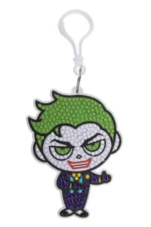 Più Venduto Portachiavi ricamo diamante - Joker - Crystal Art D.I.Y