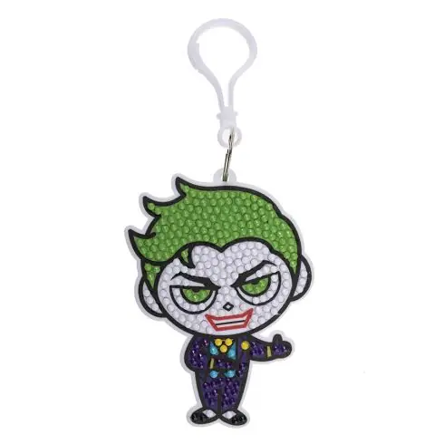 Più Venduto Portachiavi ricamo diamante - Joker - Crystal Art D.I.Y