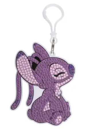 Portachiavi ricamo diamante - angelo - Crystal Art D.I.Y Ultima Occasione