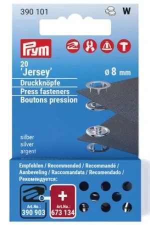 Bottoni a pressione - 20 bottoni automatici per la maglia - 8 mm - Prym Compra Oggi Stesso