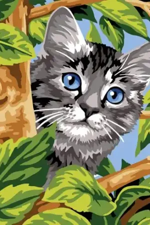 Canovaccio antico - Gatto appollaiato - Margot de Paris Vendita Finale