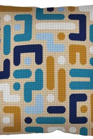 Kit cuscino fori grossi - Cuscino da ricamare embricato  - SEG de Paris Solo Oggi