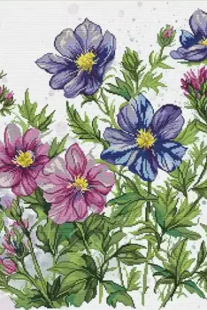 Must-Have kit ricamo a punto croce - Tenerezza dell'acquerello - Nova Sloboda